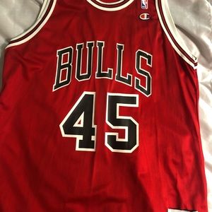 Champion Michael Jordan Jersey #45